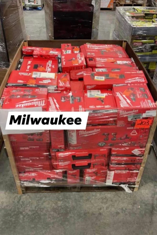 Milwaukee Tools Return Pallets For Sale - Image 4